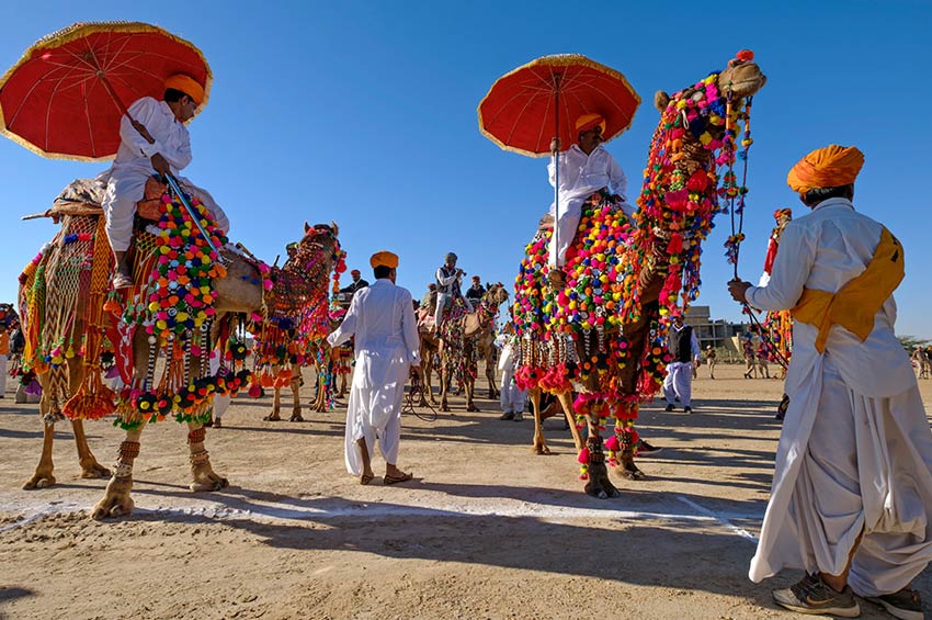 Taj Mahal Tours in India with Desert Festival Tours in Rajasthan 